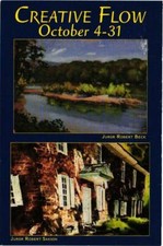 Creative Flow Canal Frame Crafts Gallery Washington Crossing PA Postcard picture