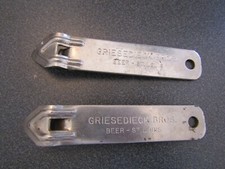 2 Griesdieck Brothers Beer Openers picture