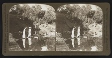 Photo:Como Park St Paul Minnesota 1906 Japanese Garden Women Stereo View picture