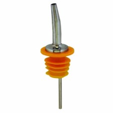 Spill-Stop 285-60 Metal Liquor Bottle Pourer 1.75 L Wide Neck 12 Pack picture