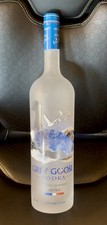 Rare Grey Goose Vodka Empty Display Bottle Absolut Crown France 1.75 Liters picture