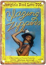 Blazing Zippers Vintage Movie Poster Old Retro Look Metal Sign MP555 picture