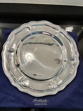 Mariposa Aluminum Brilliante Round Hand Cast 14” Charger Scalloped Edge picture