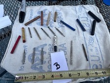 MACHINIST HmDrC Bb LATHE TOOL MILL Lot Watchmakers Lathe Micro End Mills Jeweler picture