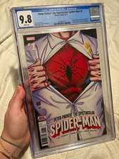 CGC 9.8 Peter Parker: The Spectacular Spider-Man #1 (2017) Marvel 1st App picture