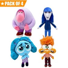 Disney INSIDE OUT 2  Plushie Set ENVY ANXIETY ENNUI and EMBARRASSMENT picture
