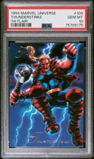 1994 Fleer Marvel Universe, Thunderstrike '94 Flair #109 - PSA 10 picture