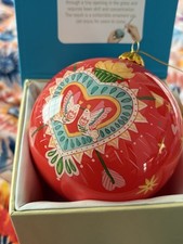 World Market Li Bien 2025 Anita Ashfield-Salter Mi Corazon Glass Ornament NEW picture
