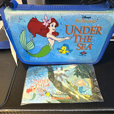 2003 Disney Cruise Line Pin Trading Under the Sea Little Mermaid Bag With Pin picture
