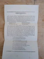 Victorian Obituary April 12 1839 Pre Civil War Mrs George Dunn Montrose picture