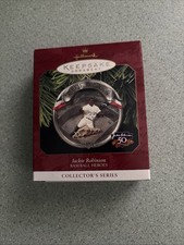 (R) 1997 Jackie Robinson Baseball Heroes Hallmark Keepsake Collector Ornament picture