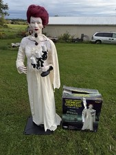 Spirit Halloween Midnight Countess 2009 Gemmy Lifesize Animatronic W/ BOX Prop picture