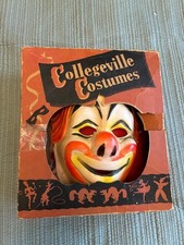 Vintage 1957 Collegeville Costumes, CLOWN #500 Complete with Original Box picture