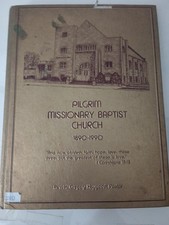 RARE 1990 Pilgrim Baptist Church 100th Anniversary Black History South Bend IN picture