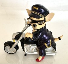 BIKER Aye Chihuahua Figurine by Westland Giftware Collection picture