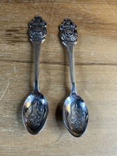 Vintage Rolex Bucherer Lucerne Demitasse spoons - Set Of Two (marked CB 6.9) picture