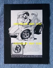1973 Keystone Kustomag Klassic Wheels Vintage Ad with Camaro picture
