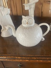 ANTHRO FLORENCE BALDUCCI FAT OWL TEAPOT WILD MASQUERADE picture