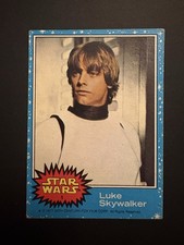 1977 Topps Star Wars Series 1 Luke Skywalker Rookie Card picture