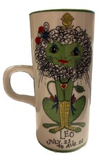 Vintage Smug Mug Leo frog 1970’s Royal Crown Arnart Your Zodiac by Kitty 3568 picture