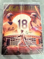 NY METS DARRYL STRAWBERRY PROGRAM #18 NUMBER RETIREMENT 6/1/2024 MAGAZINE CITI picture