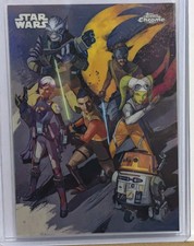 2026 Topps Chrome Star Wars #SQUAD-6 Phoenix Squadron Original Art Factions SP picture