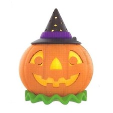 Hallmark Keepsake Halloween Time ShowToppers Musical Light Mini Tree Topper picture