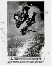 Press Photo Ringling Bros. and Barnum & Bailey Oxygen Skate Team - lrp95888 picture