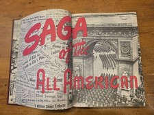 1st Edition 1946-Saga of the All American - 82nd Division Unit History WWII picture