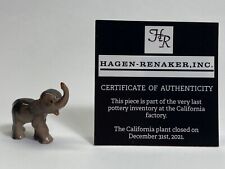 Hagen Renaker #527 017 Small Baby Elephant 2021 Last of the Factory Stock BIN picture