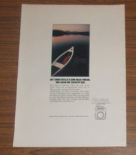Rare Advertising Vintage ROLLEI ROLLEIFLEX SL 2000 F Camera - Boat at Sea 1981 picture