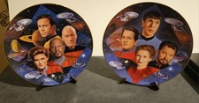 Vintage Star Trek 30th Ann. collector plates. released in 1997 by Hamilton. picture