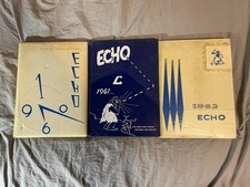1960 1961 1962 The Echo Carlsbad New Mexico Yearbook High School Lot of 3 picture