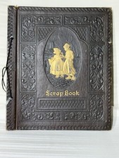 Vtg Harlich Scrapbook No. 2757 Dutch Boy & Girl Embossed NOS 14.5x12
