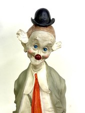 Vintage Giuseppe G. Armani “The Tender Clown” Umbrella 13” 3/4 Porcelain  picture