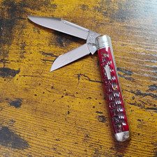 2007 Schatt and Morgan Series XVII Premium Trapper Crimson Bone NIB picture