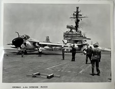 Vintage US Navy Military Aircraft Original 8x10 Kodak Photograph Aviation picture