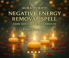 NEGATIVE ENERGY REMOVAL - Spiritual Cleansing, Aura Purification, Energy Detox & picture