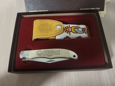 Schrade Scrimshaw Kachina In Box 1983 picture