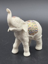 Lenox China Jewels Collection Elephant Figurine With Raised Trunk 1996 USA picture
