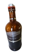 VTG Rock Bottom Brewery 2 Liter Growler Geoff A Lundy Brewmaster Signature 64oz picture