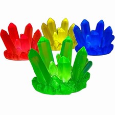 Kryptonite Crystal Resin Figurine Prop w/Bonus Light - Superman -Various Colors picture