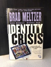 Justice League: Identity Crisis 2004 Brad Meltzer HARDCOVER GRAPHIC NOVEL picture