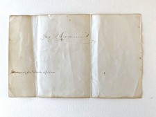 Rare 1873 John Owen Dominis Governor Of Oahu, Hawaii Letter/Note With Signature picture