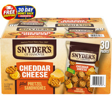 Cheddar Cheese Pretzel Sandwiches Snack Packs, 30 Count for Perfect Snacking picture