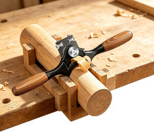 Concave Spokeshave for Woodworking, round Rods & Curved Surfaces picture