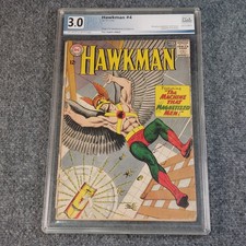 Hawkman #4 3.0 PGX DC Comics 1964 1st appearance of Zatanna picture