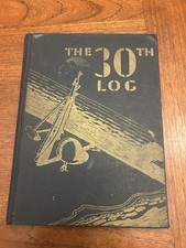 30th Naval Construction Battalion 1944 WWII Deployment Cruise Book picture