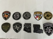 State Police Law Enforcement patches All different Special Units 10 New Titles picture
