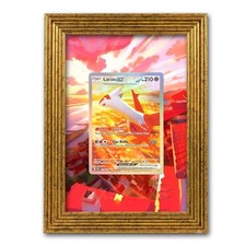 Latias ex 239/191 Gold Frame and Art Insert picture